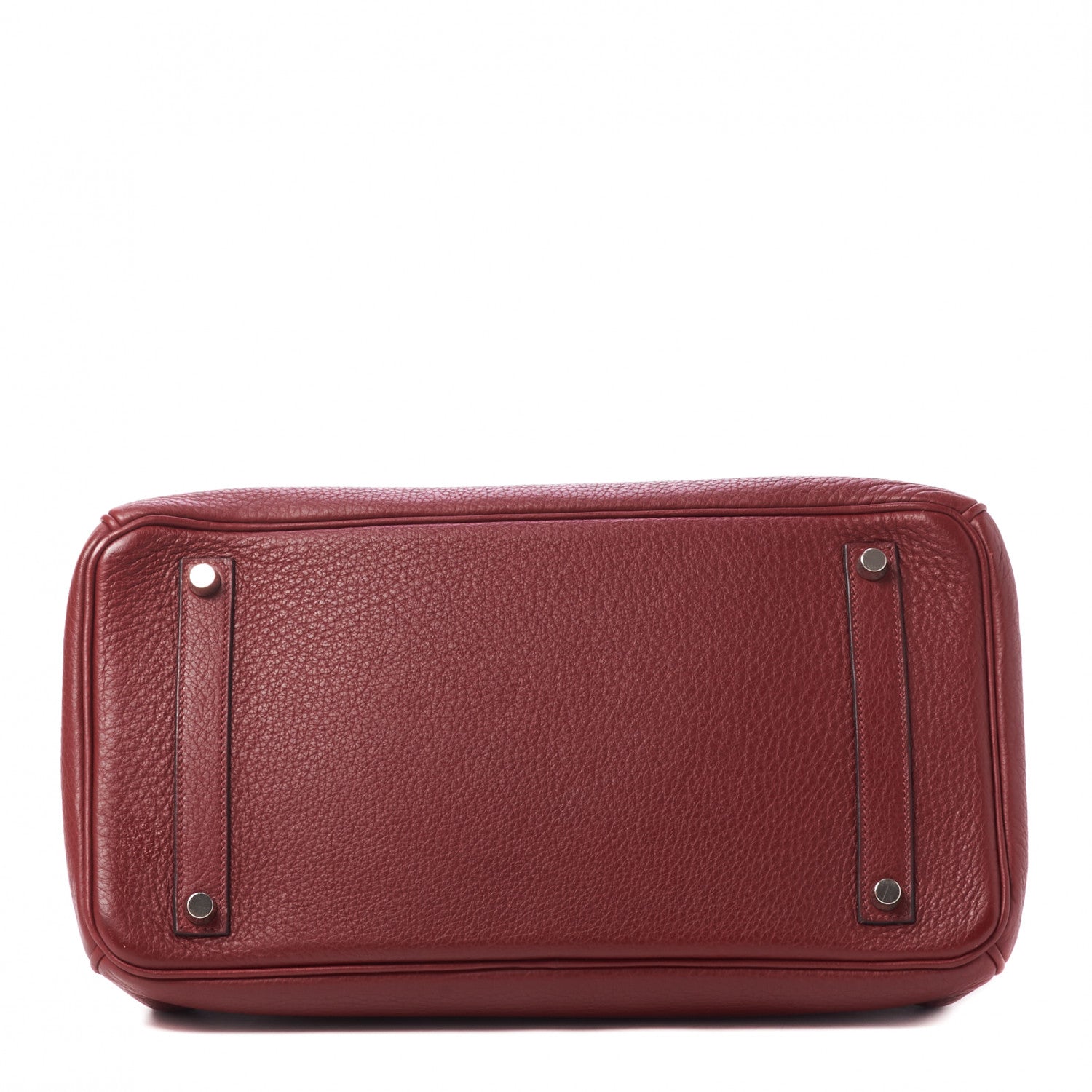 Hermes Taurillon Clemence Birkin 35 Rouge H 5 of 30