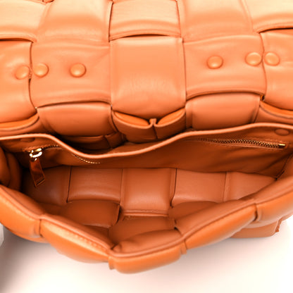 Bottega Veneta Lambskin Maxi Intreccio Padded Chain Cassette Crossbody Bag Clay 5 of 11