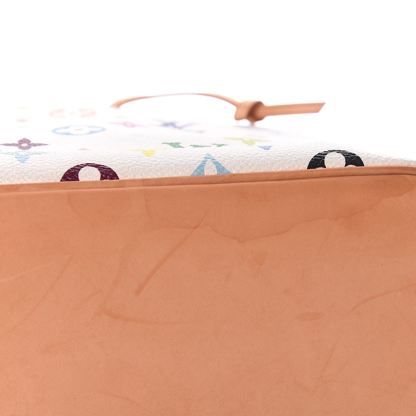 Monogram Multicolor Petit Noe White