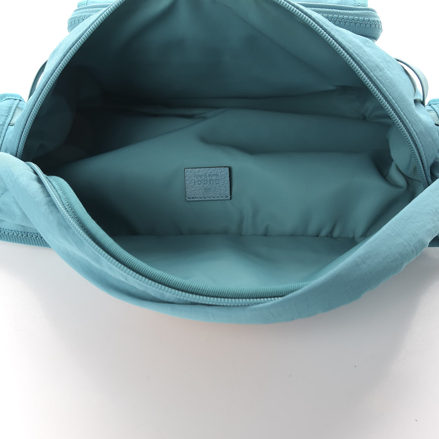 Gucci Nylon 80s Logo Patch Belt Bag Lago 6 of 11