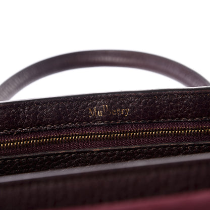 Mulberry Classic Grain Calfskin New Bayswater Oxblood 7 of 9
