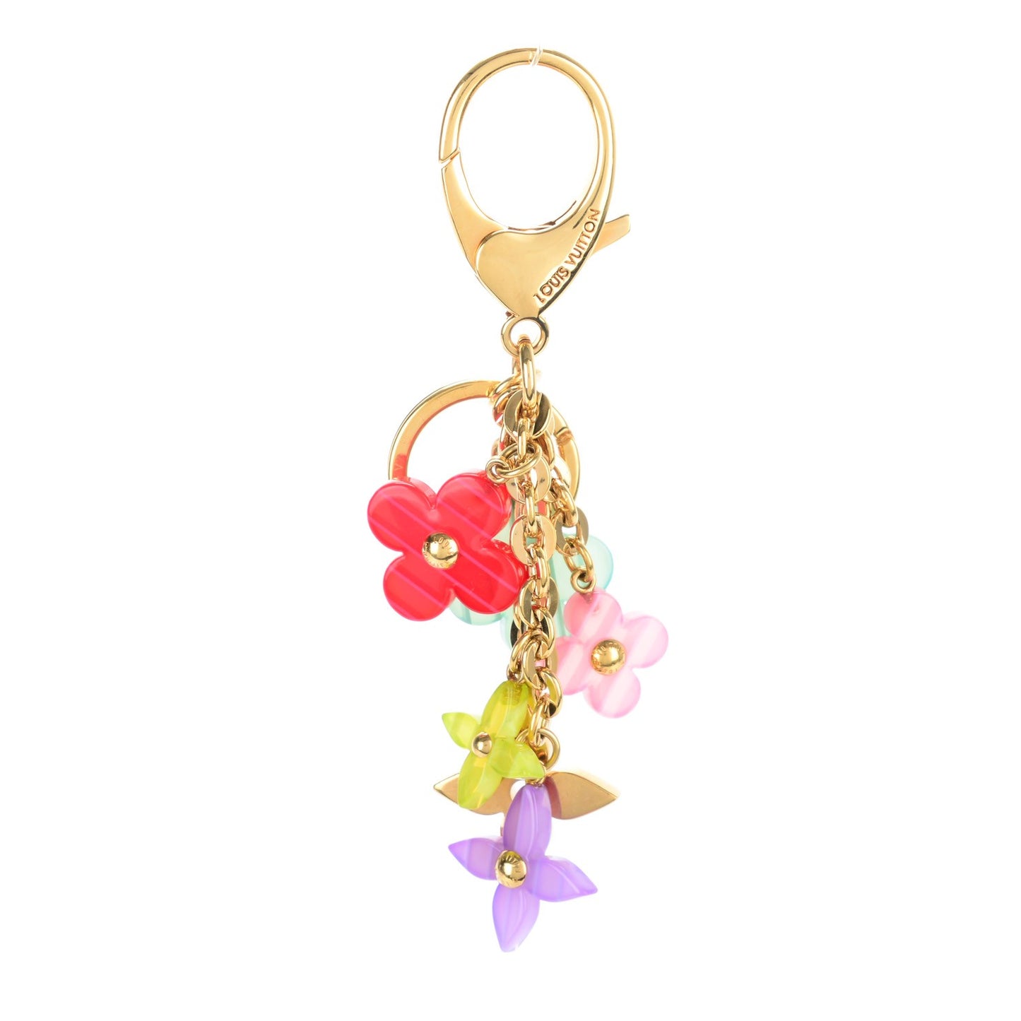 Pop Flower Bag Charm Multicolor