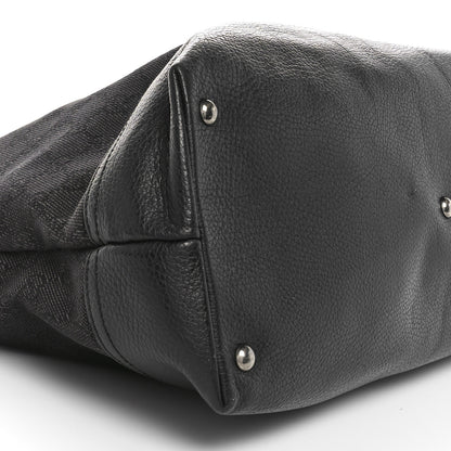 Gucci Monogram Large Business Tote Black 10 of 10