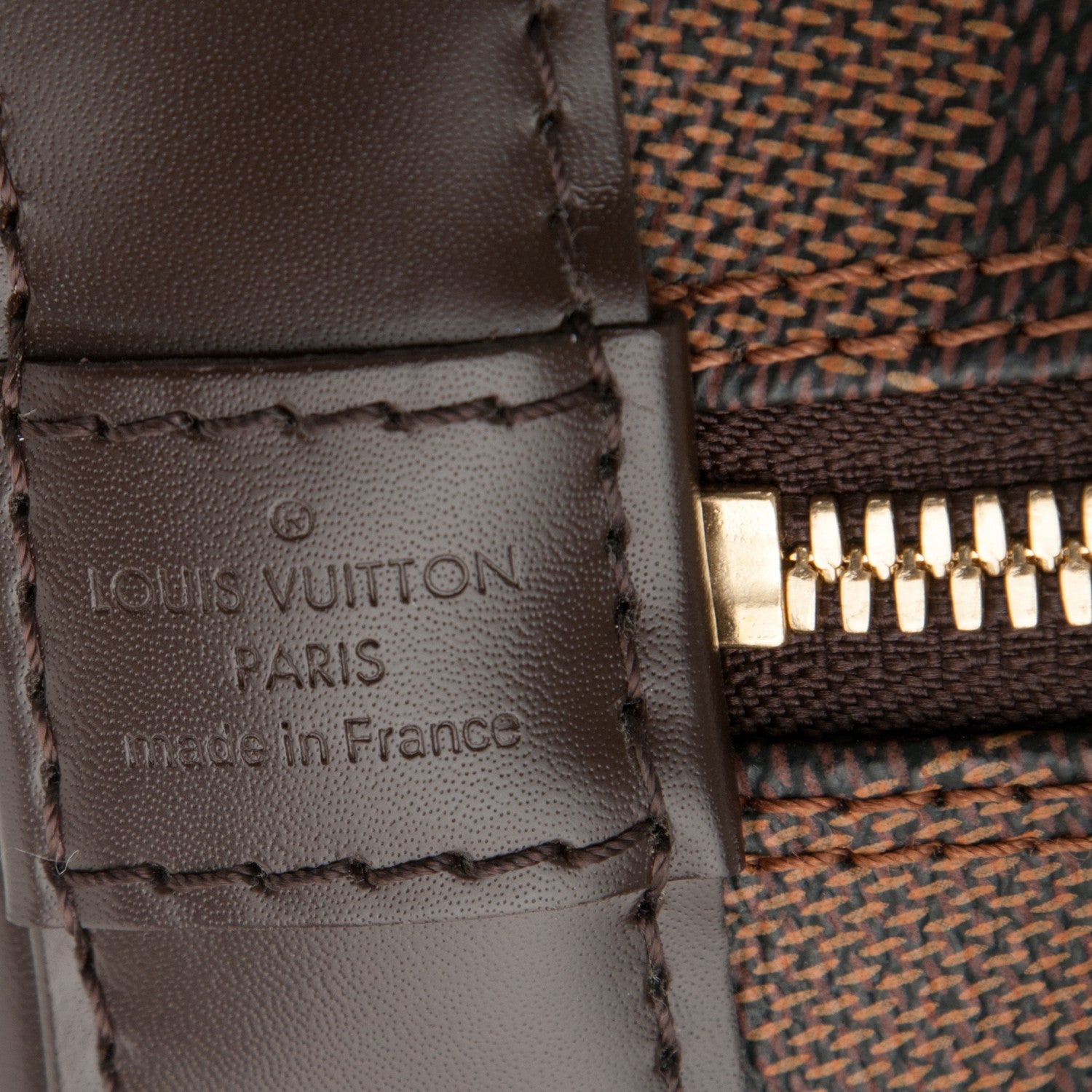 Louis Vuitton Damier Ebene Alma BB 6 of 6