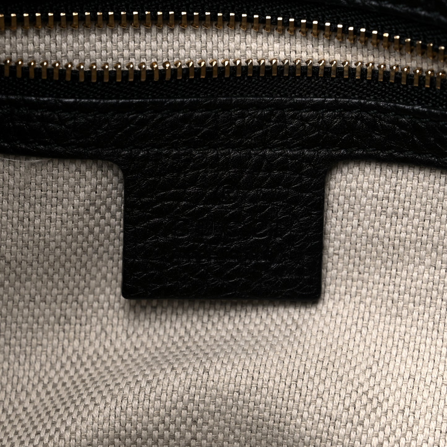 Pebbled Calfskin Medium Soho Chain Shoulder Bag Black