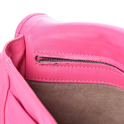Bottega Veneta Nappa Intrecciato Mini Flap Crossbody Fuchsia 8 of 21