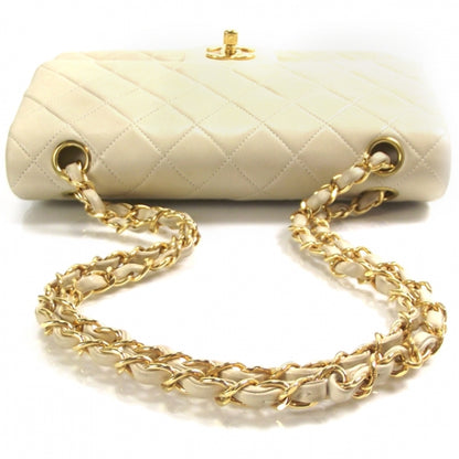 Chanel Lambskin Medium Double Flap Beige 6 of 13