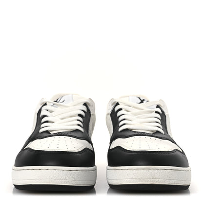 Louis Vuitton Calfskin Monogram LV Stadium Sneaker 38 White Black 3 of 11