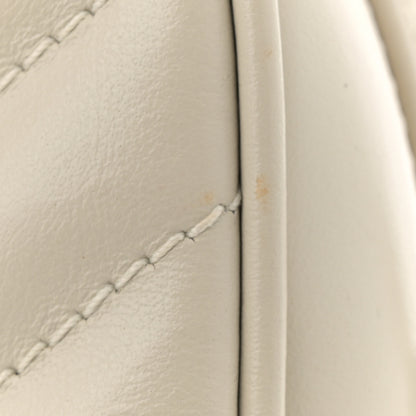 Saint Laurent Calfskin Matelasse Monogram Lou Camera Bag Crema Soft 11 of 12