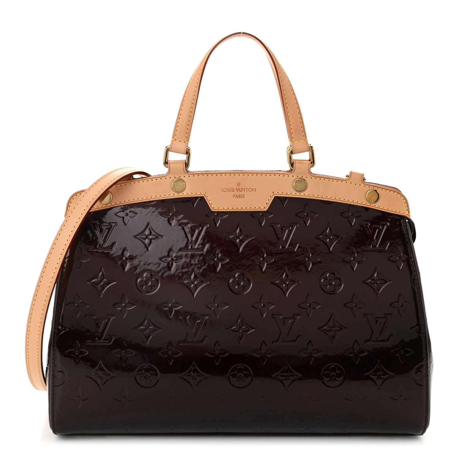 Louis Vuitton Vernis Brea MM Amarante 1 of 9