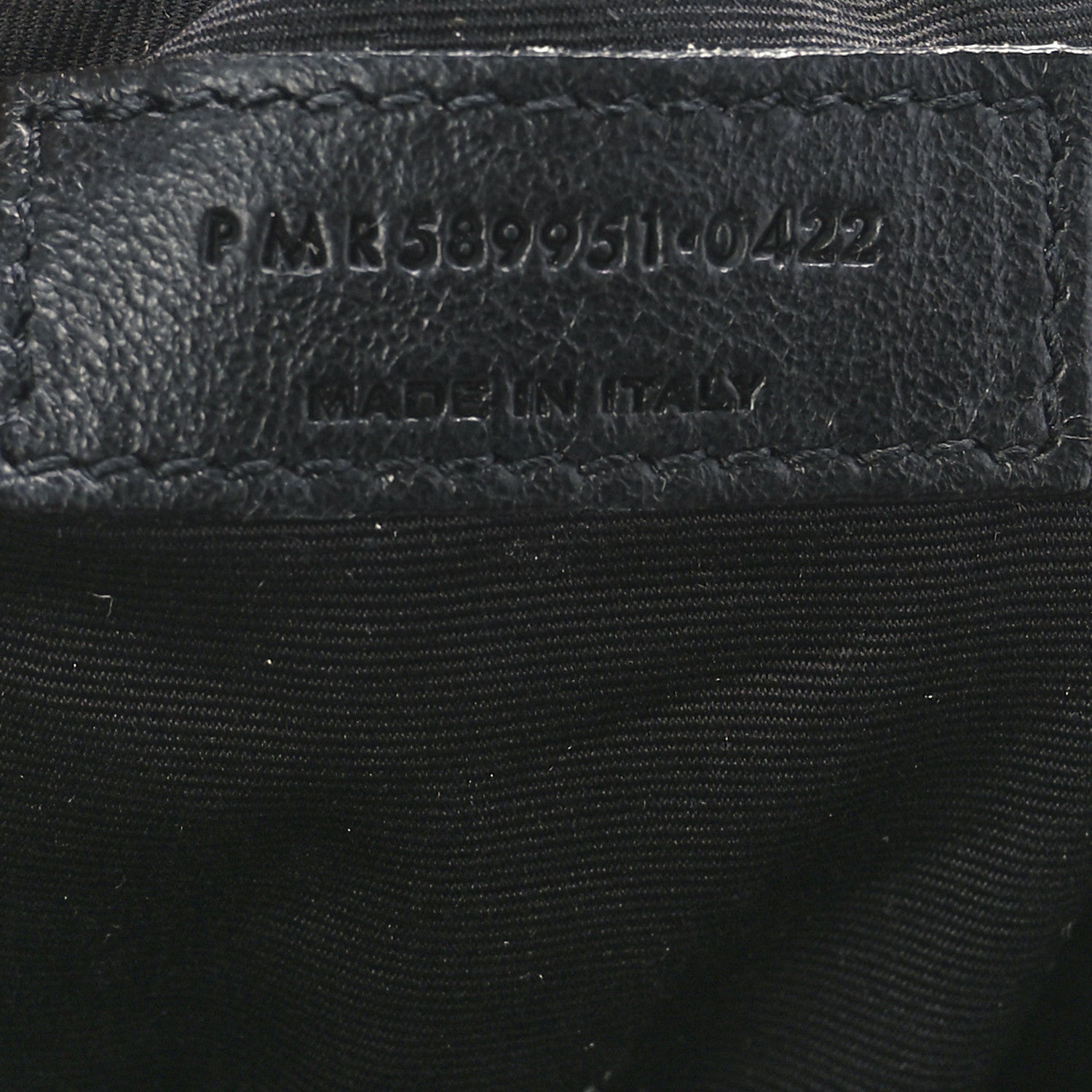 Saint Laurent Crinkled Calfskin Matelasse Monogram Medium Niki Shopper Tote Black 7 of 12