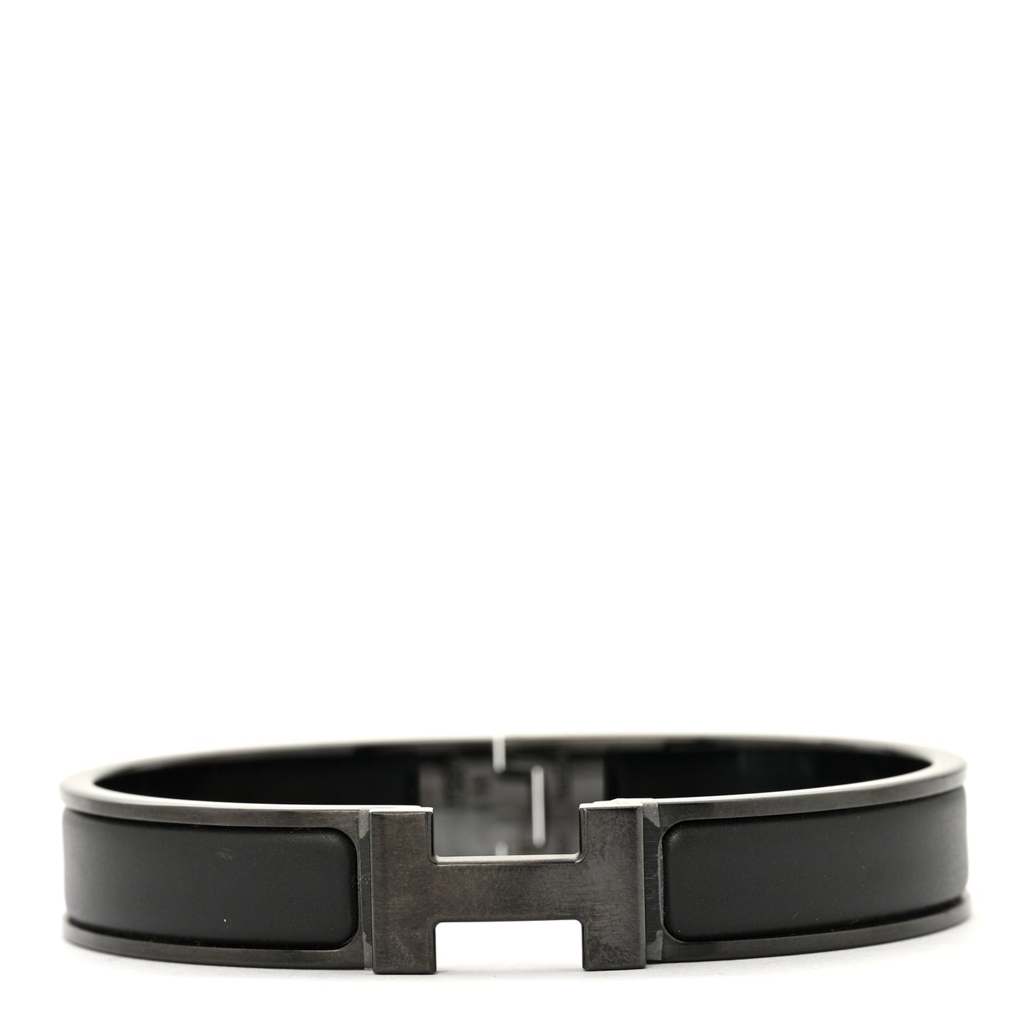 Matte Enamel Narrow Clic Clac HH Bracelet T5 So Black