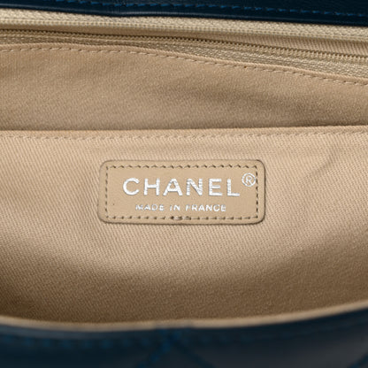 Chanel Calfskin Quilted In the Business Flap Dark Navy Blue 6 of 12