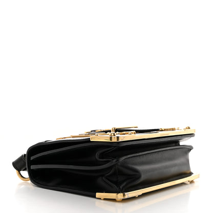 Prada City Calf Saffiano Cahier Astrology Bag Black 4 of 9