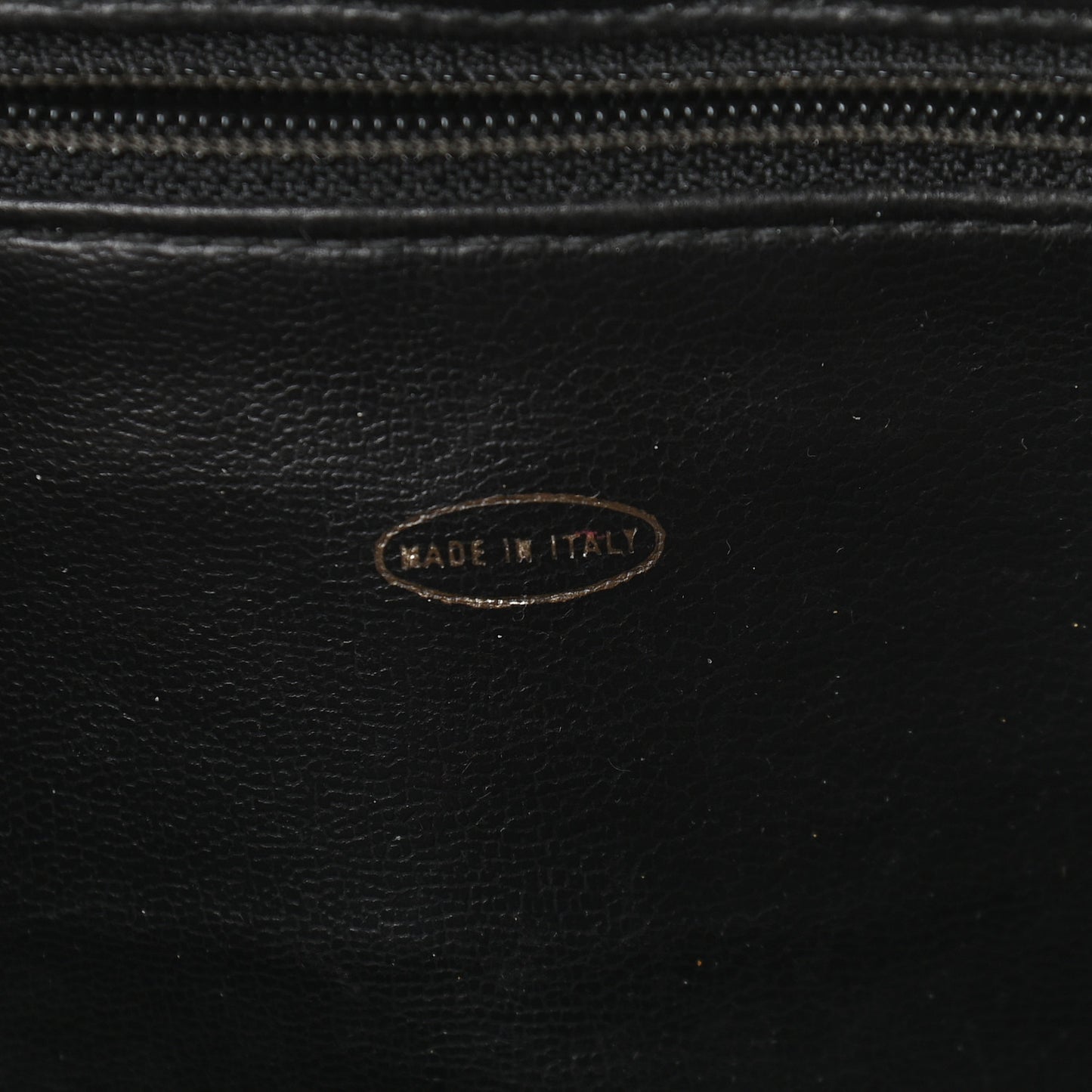 Lambskin Quilted Camera Case Black