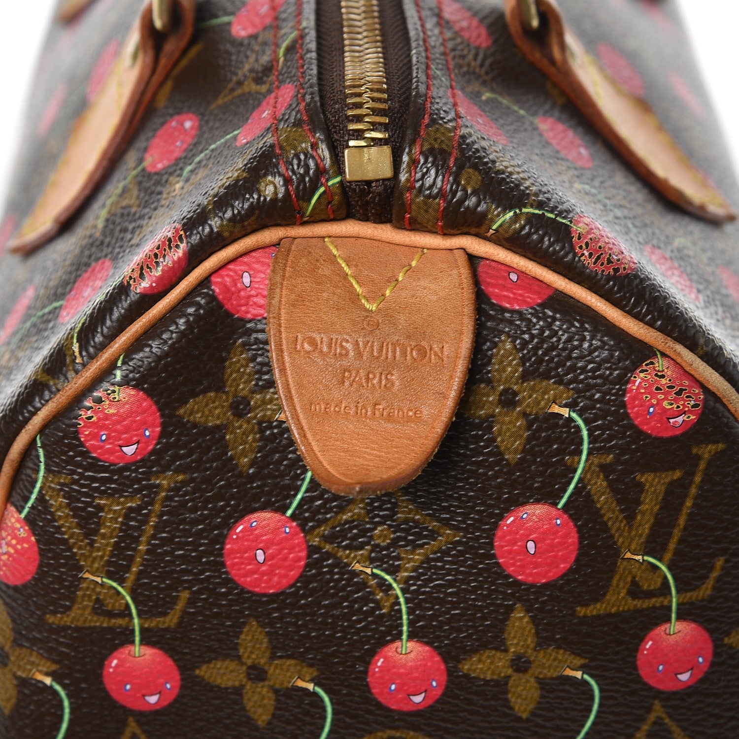 Louis Vuitton Monogram Cerises Speedy 25 7 of 16