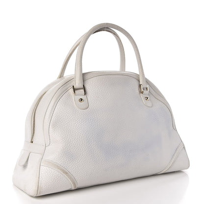Gucci Calfskin Web Blondie Bowler White 3 of 23