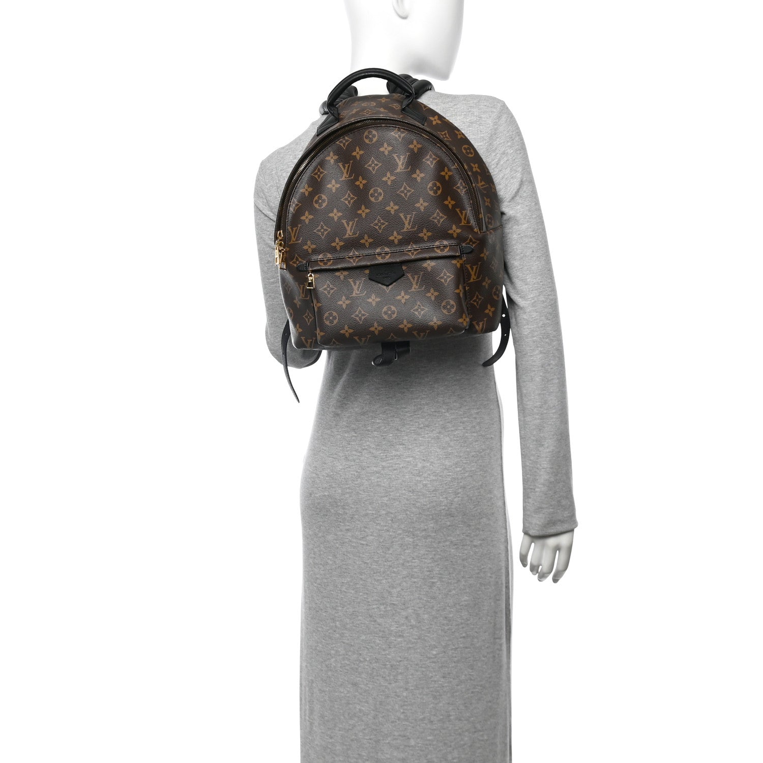 Louis Vuitton Monogram Palm Springs Backpack MM 2 of 9