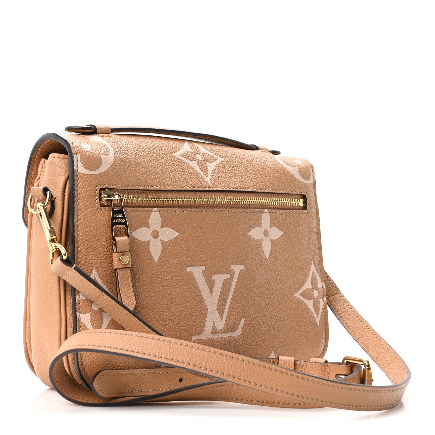 Louis Vuitton Empreinte Monogram Giant Pochette Metis Arizona Beige 3 of 9