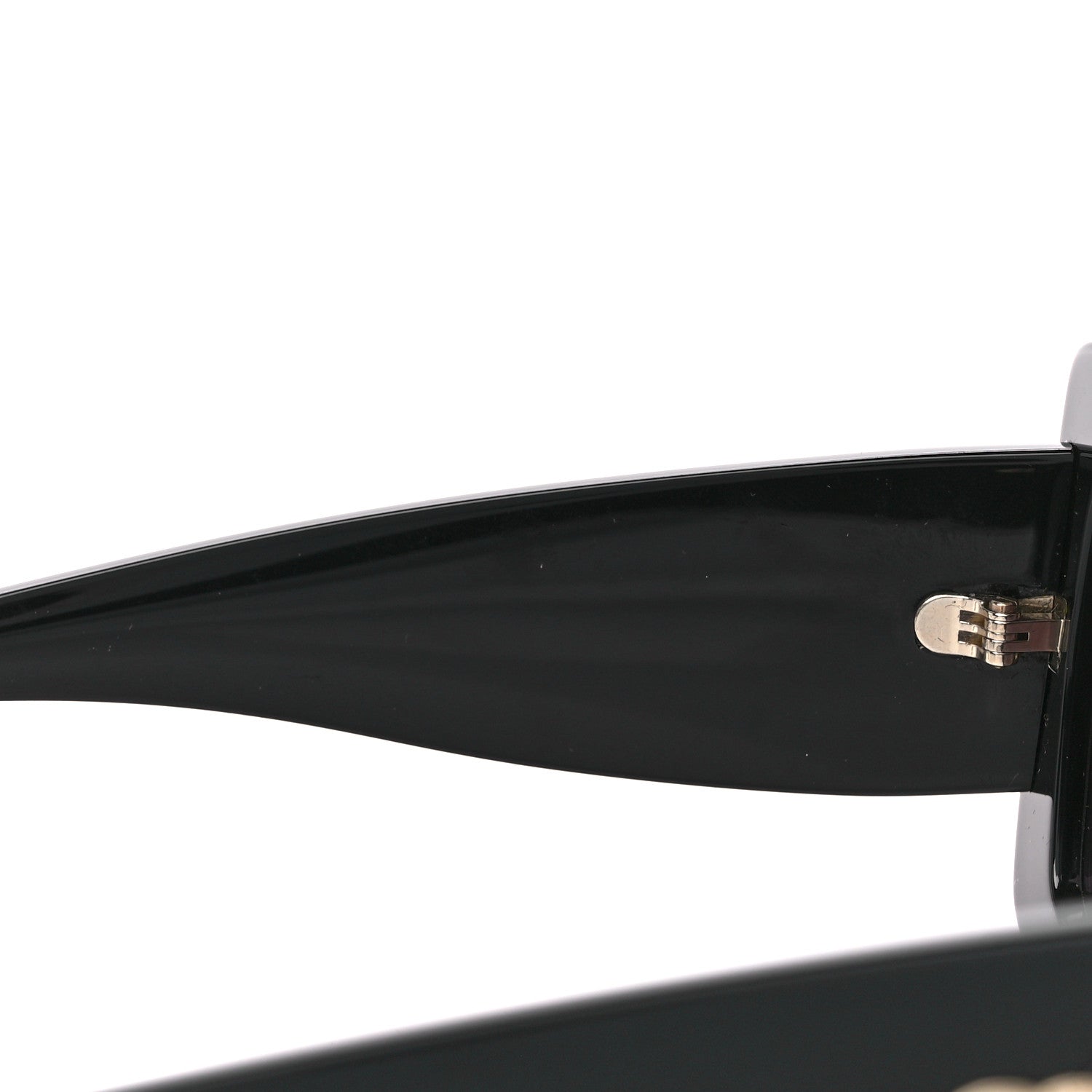 Chanel Acetate Rectangle Sunglasses 5435 Black 5 of 8