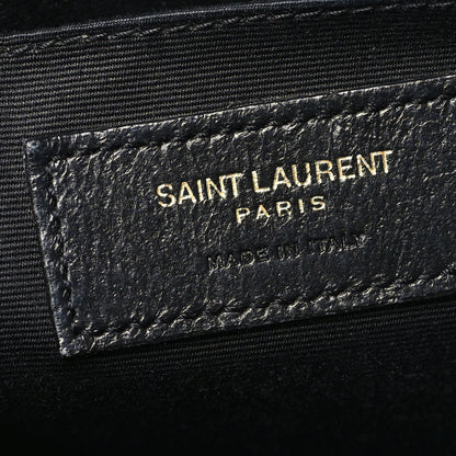 Saint Laurent Calfskin Matelasse Monogram Lou Camera Bag Dark Beige Dark Beige 7 of 11