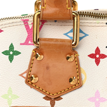 Louis Vuitton Monogram Multicolor Alma White 16 of 17