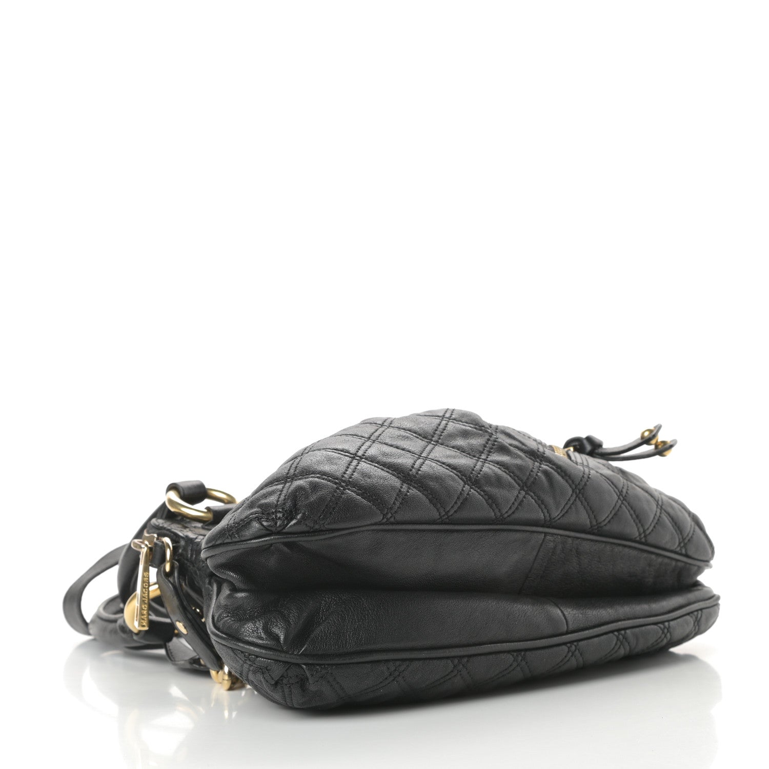 Marc Jacobs Lambskin Quilted Small Cecilia Black 4 of 13