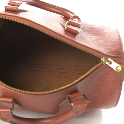 Louis Vuitton Epi Speedy 25 Kenyan Fawn 5 of 17