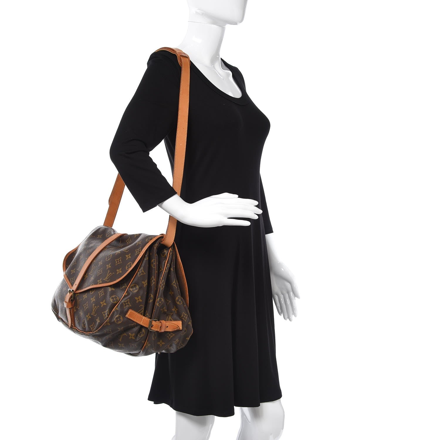 Louis Vuitton Monogram Saumur 35 2 of 13