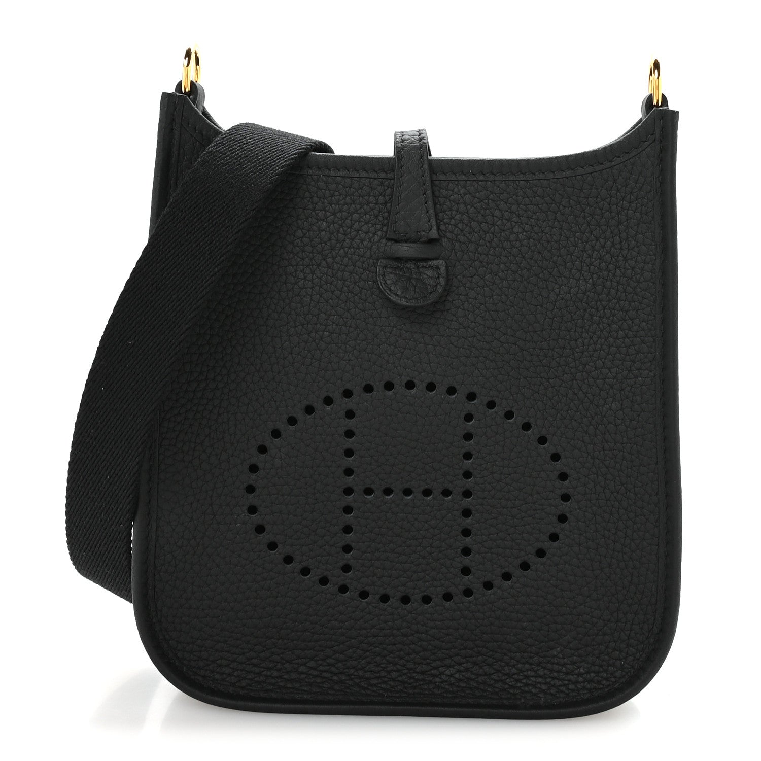 Hermes Taurillon Clemence Evelyne TPM Black 2 of 21