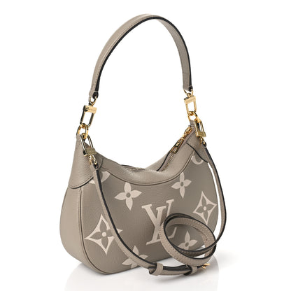 Louis Vuitton Empreinte Monogram Giant Bagatelle NM Tourterelle Creme 3 of 9