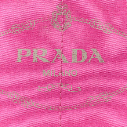 Prada Canapa Small Logo Tote Peonia 10 of 12