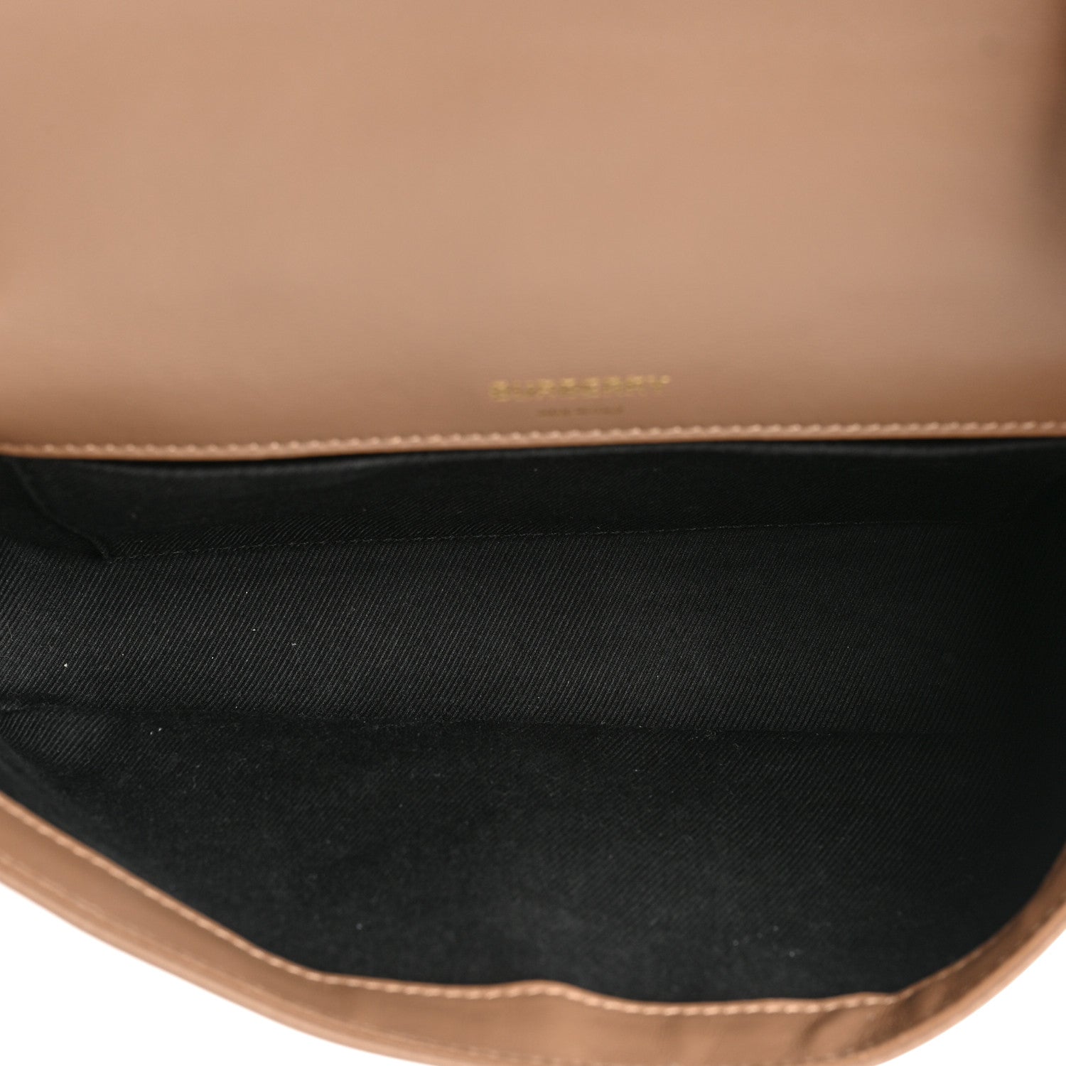 Burberry Lambskin Quilted Small Lola Bag Camel 5 of 11