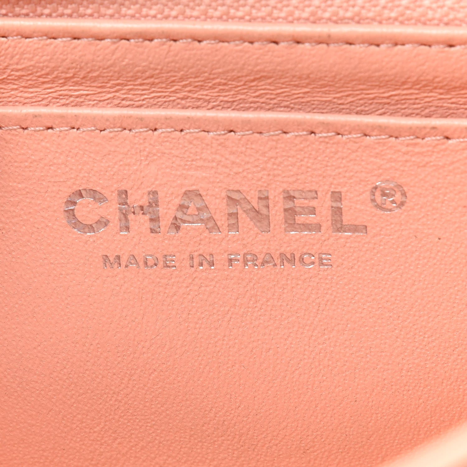 Chanel Lambskin Quilted Mini Rectangular Flap Light Pink 5 of 11