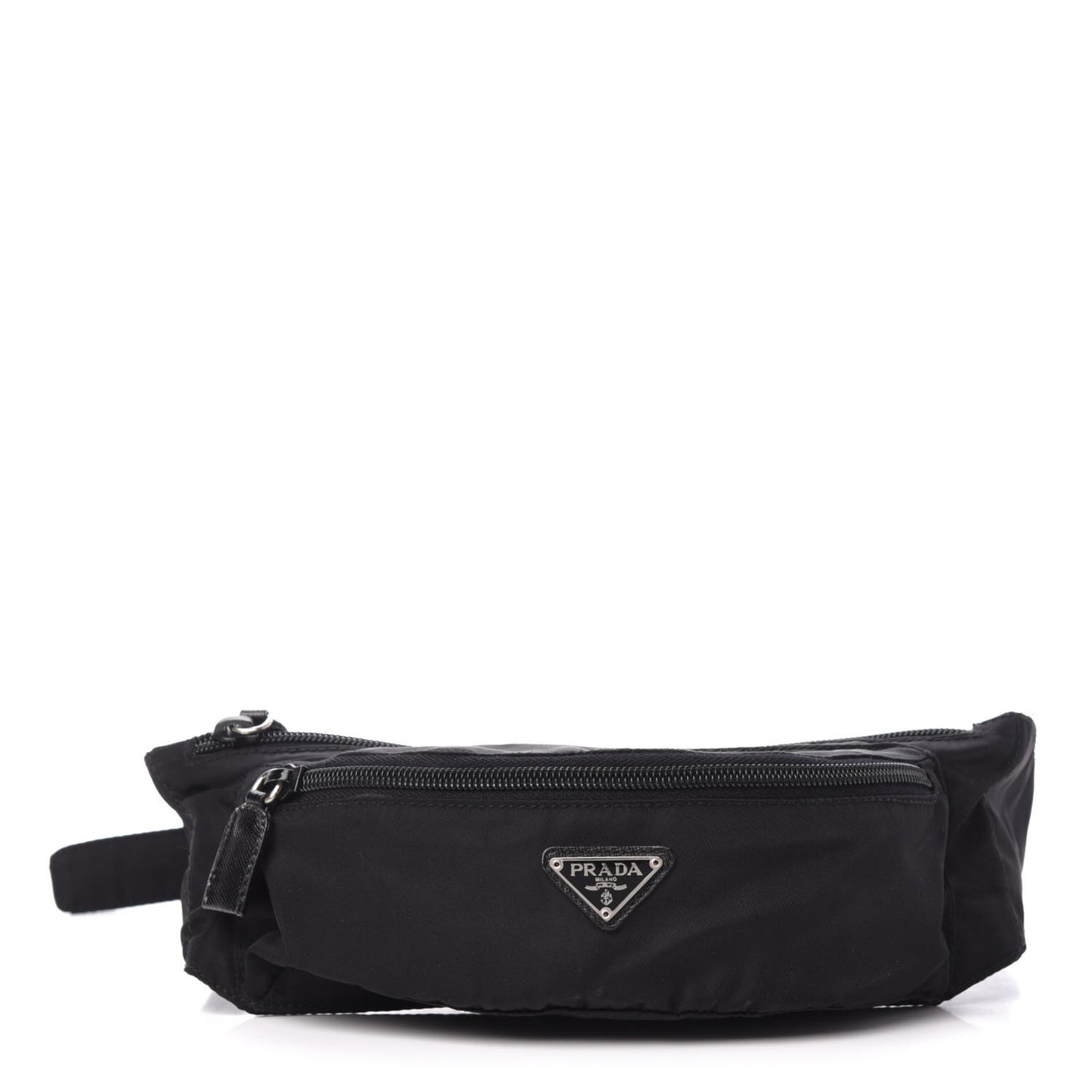 Tessuto Nylon Montagna Belt Bag Black