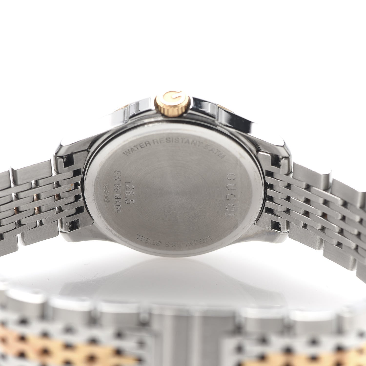 Gucci Stainless Steel Diamond 27mm 126.5 G-Timeless Quartz Watch White 5 of 7
