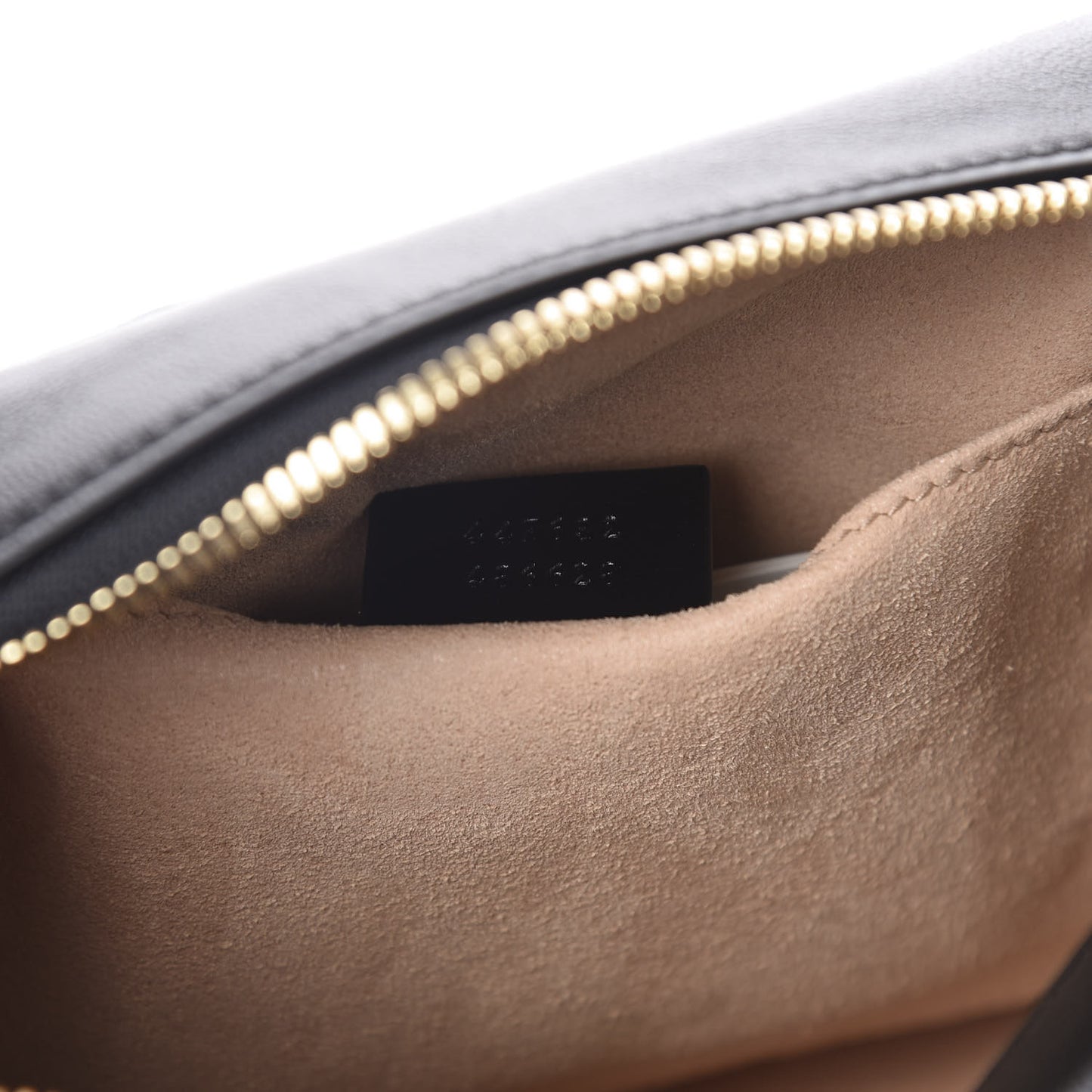 Monogram Matelasse Diagonal Small GG Marmont Chain Shoulder Bag Beige Black