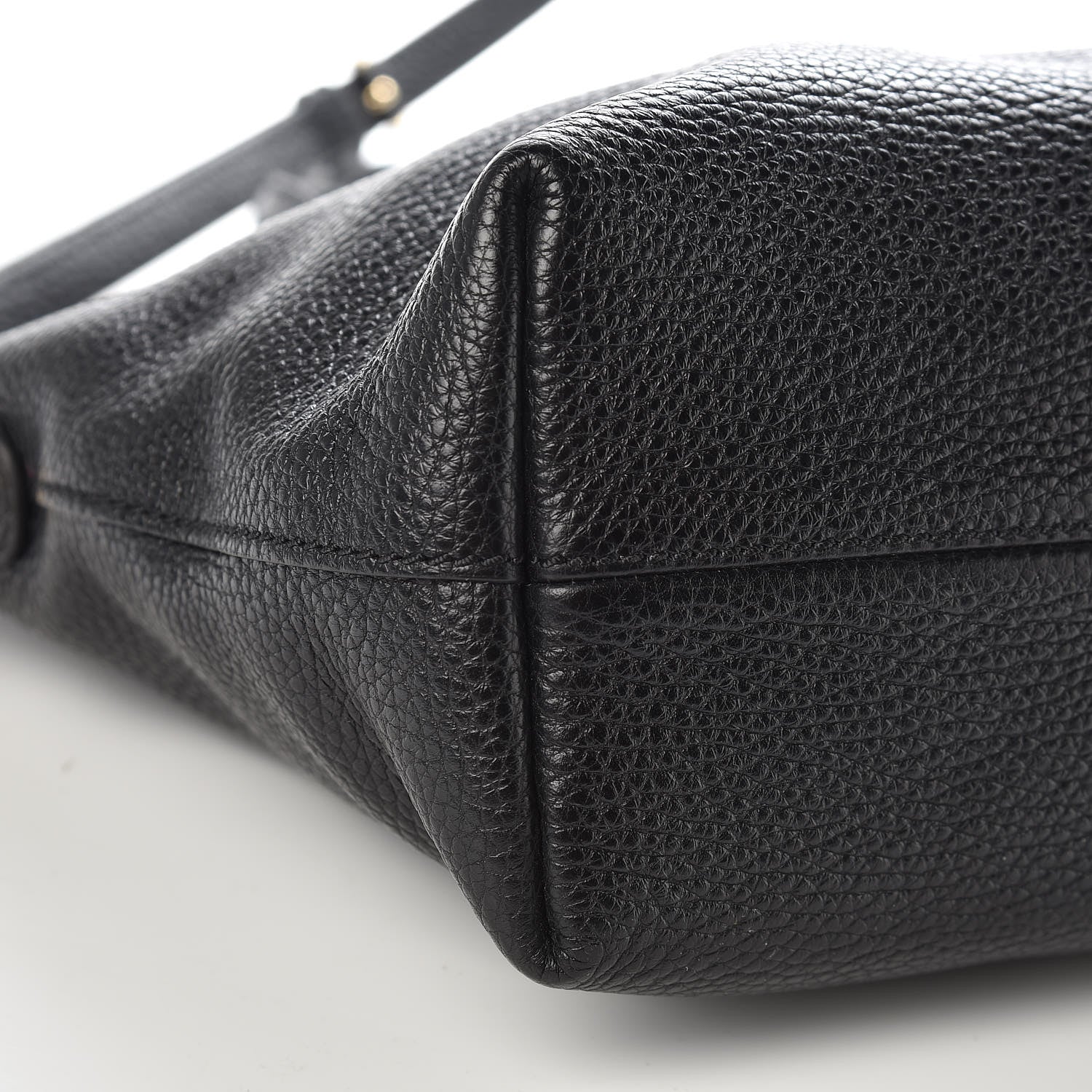 Dolce & Gabbana Pebbled Calfskin Small Tote Black 8 of 9