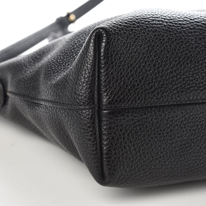 Dolce & Gabbana Pebbled Calfskin Small Tote Black 8 of 9
