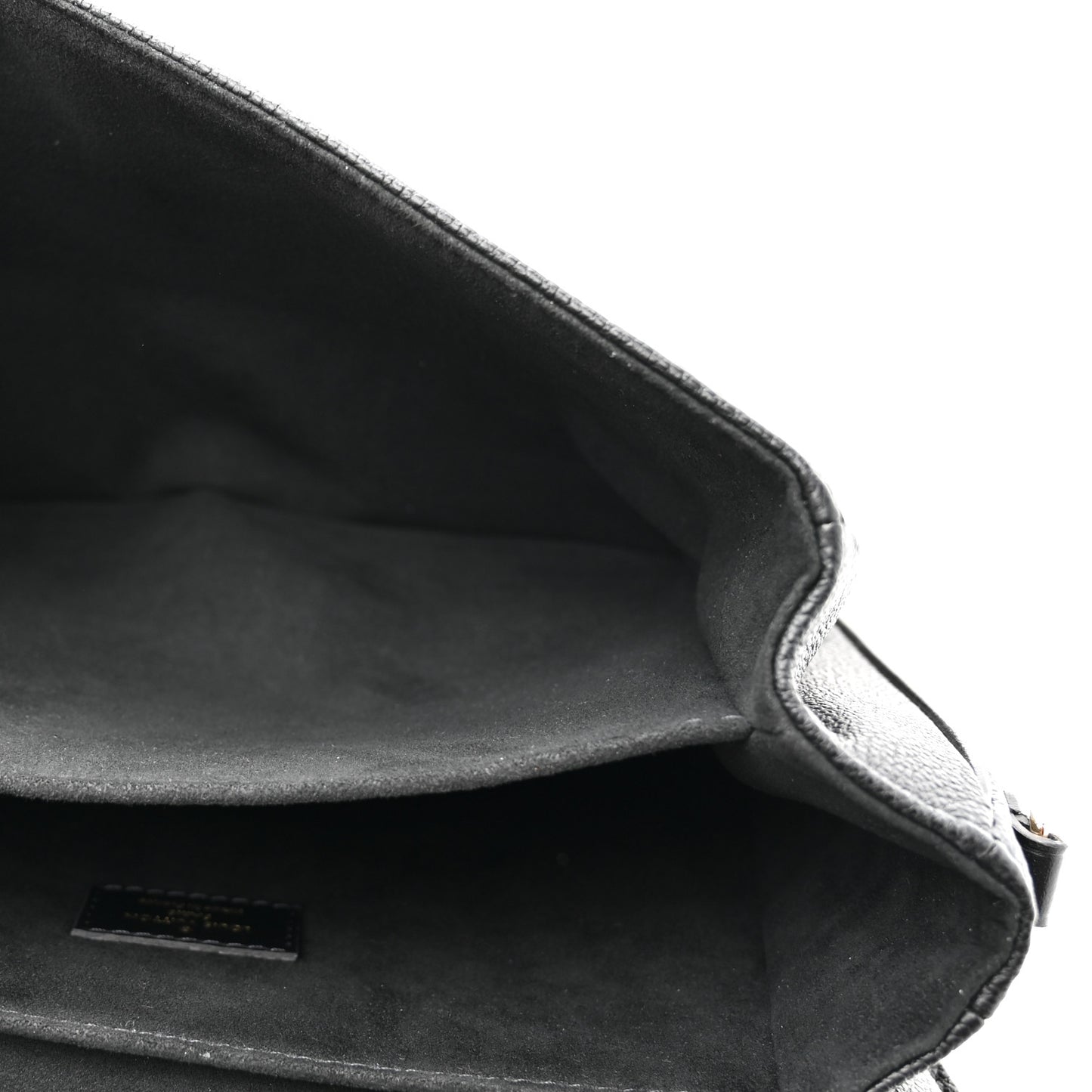 Empreinte Monogram Giant Broderies Pochette Metis Black