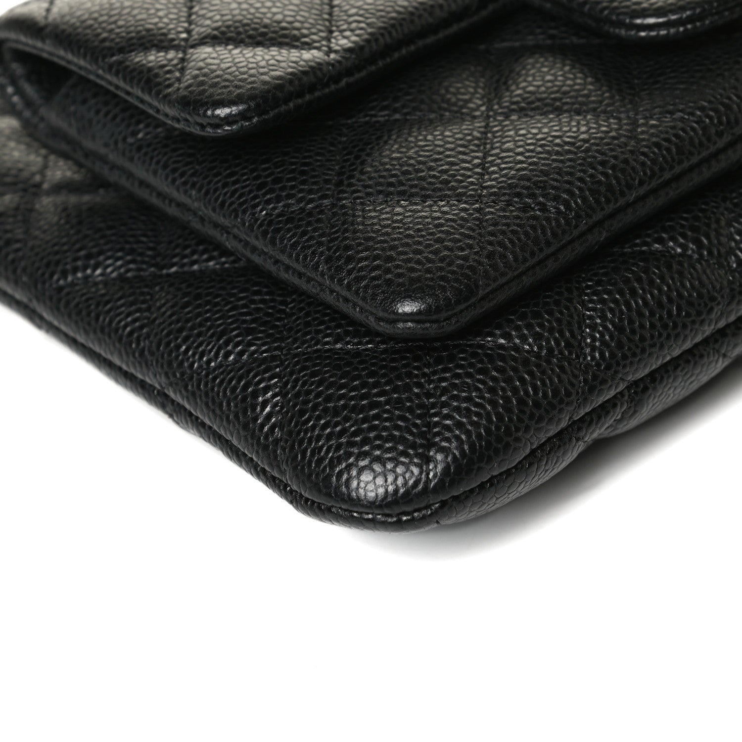 Chanel Caviar Quilted Daily Zip Crossbody Bag Black 12 of 14
