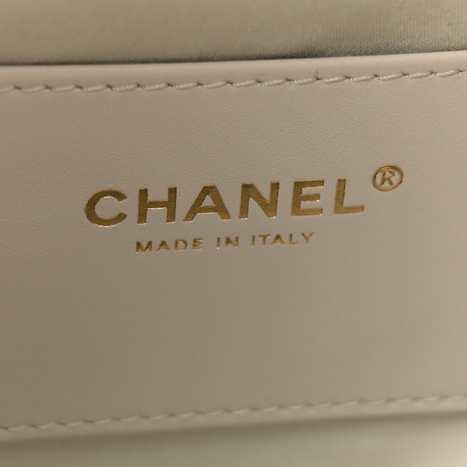 Chanel Caviar Quilted Small Chanel 25 Handbag Light Grey 6 of 10