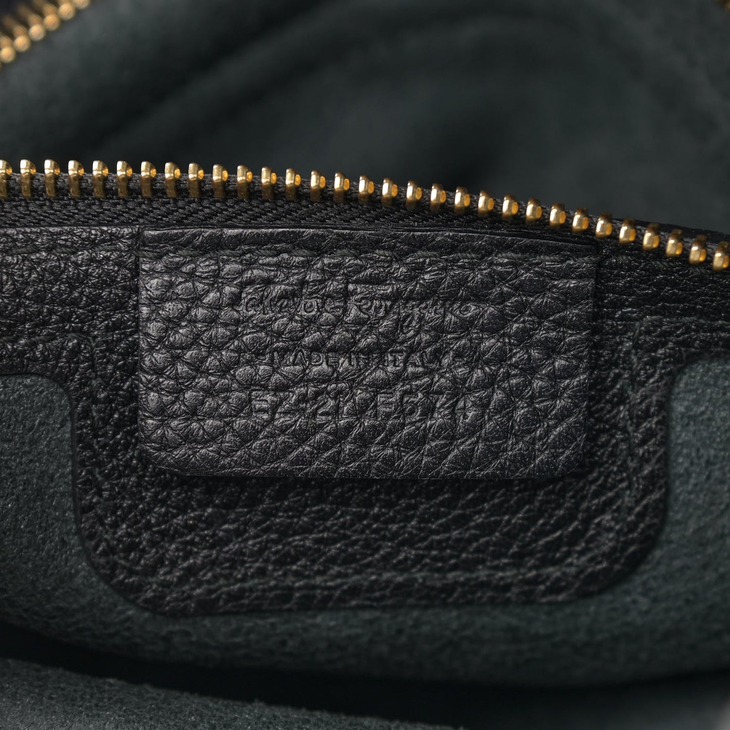Grained Calfskin Ally Hobo Black