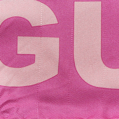 Gucci Silk Twill Viole Square Scarf Roseate Pink 6 of 6