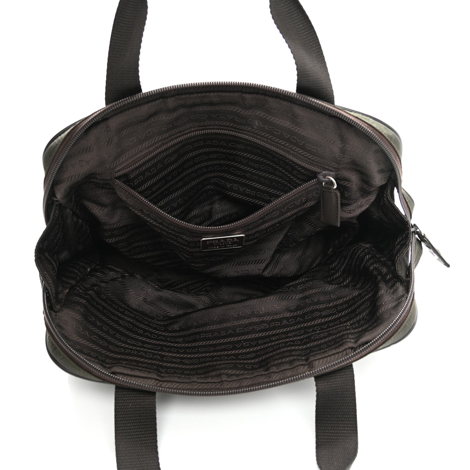 Prada Nylon Vela Tote Black 5 of 12
