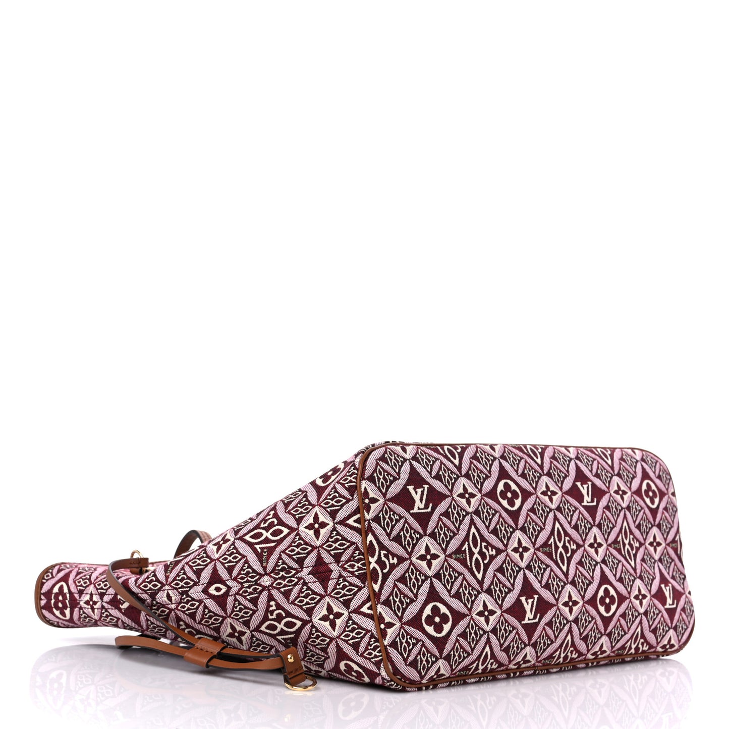 Jacquard Since 1854 Neverfull MM Bordeaux