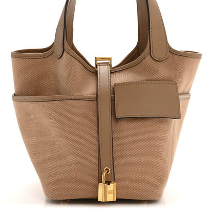Hermes Toile Goeland Swift Cargo Picotin Lock 18 Chai 8 of 11