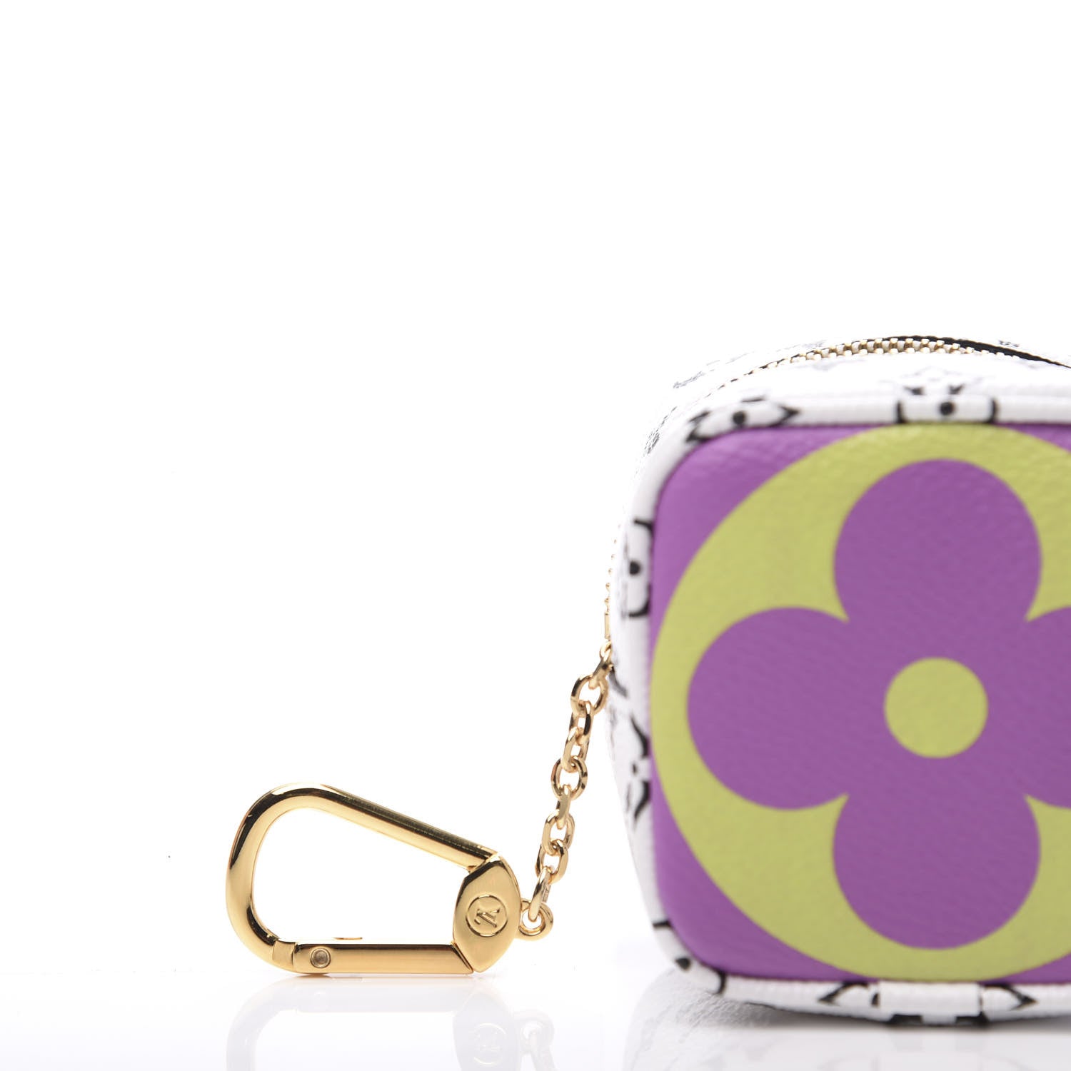 Louis Vuitton Monogram Giant Cube Coin Purse Pink 9 of 10
