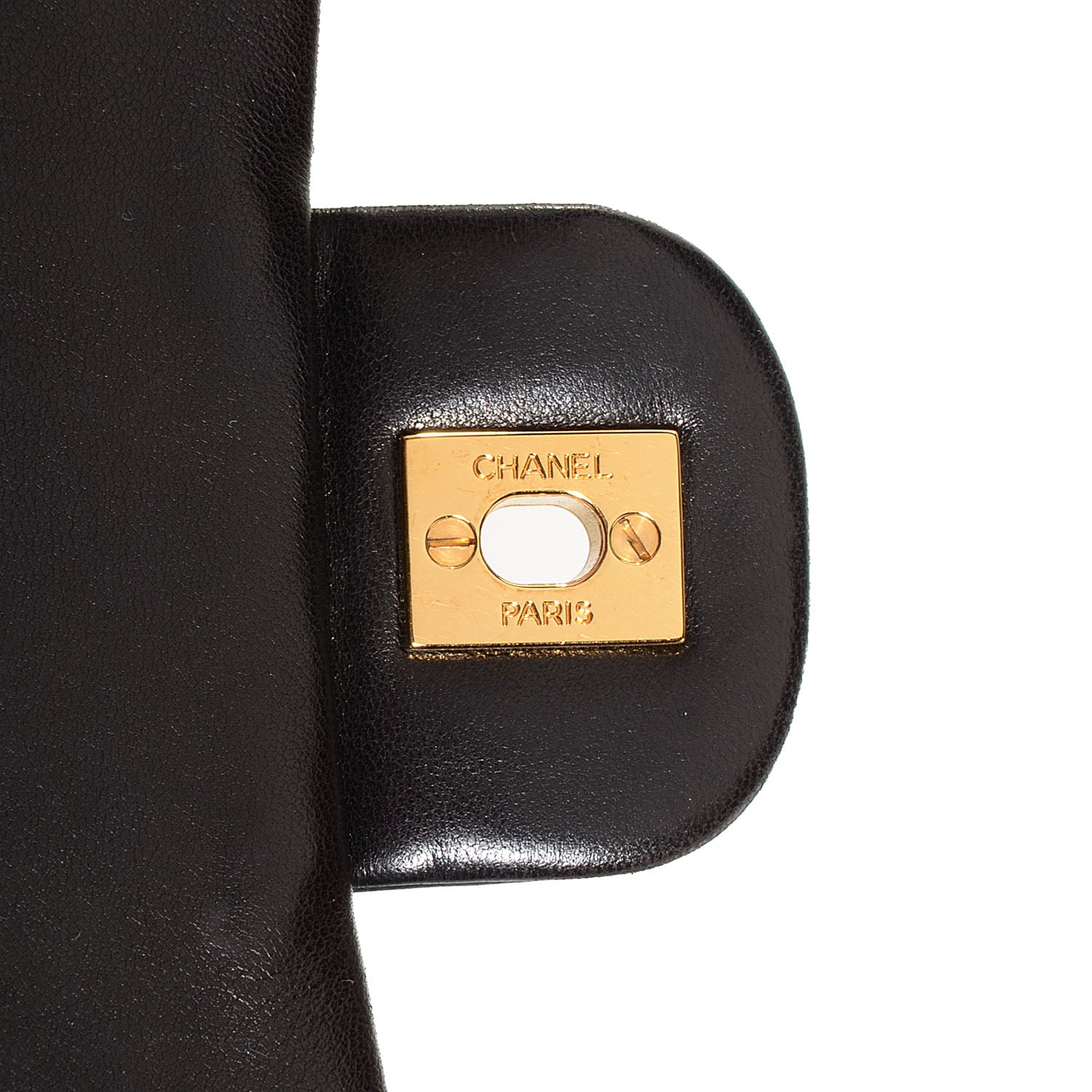 Chanel Lambskin Medium Double Flap Black 7 of 8