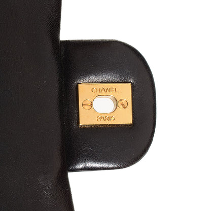Chanel Lambskin Medium Double Flap Black 7 of 8